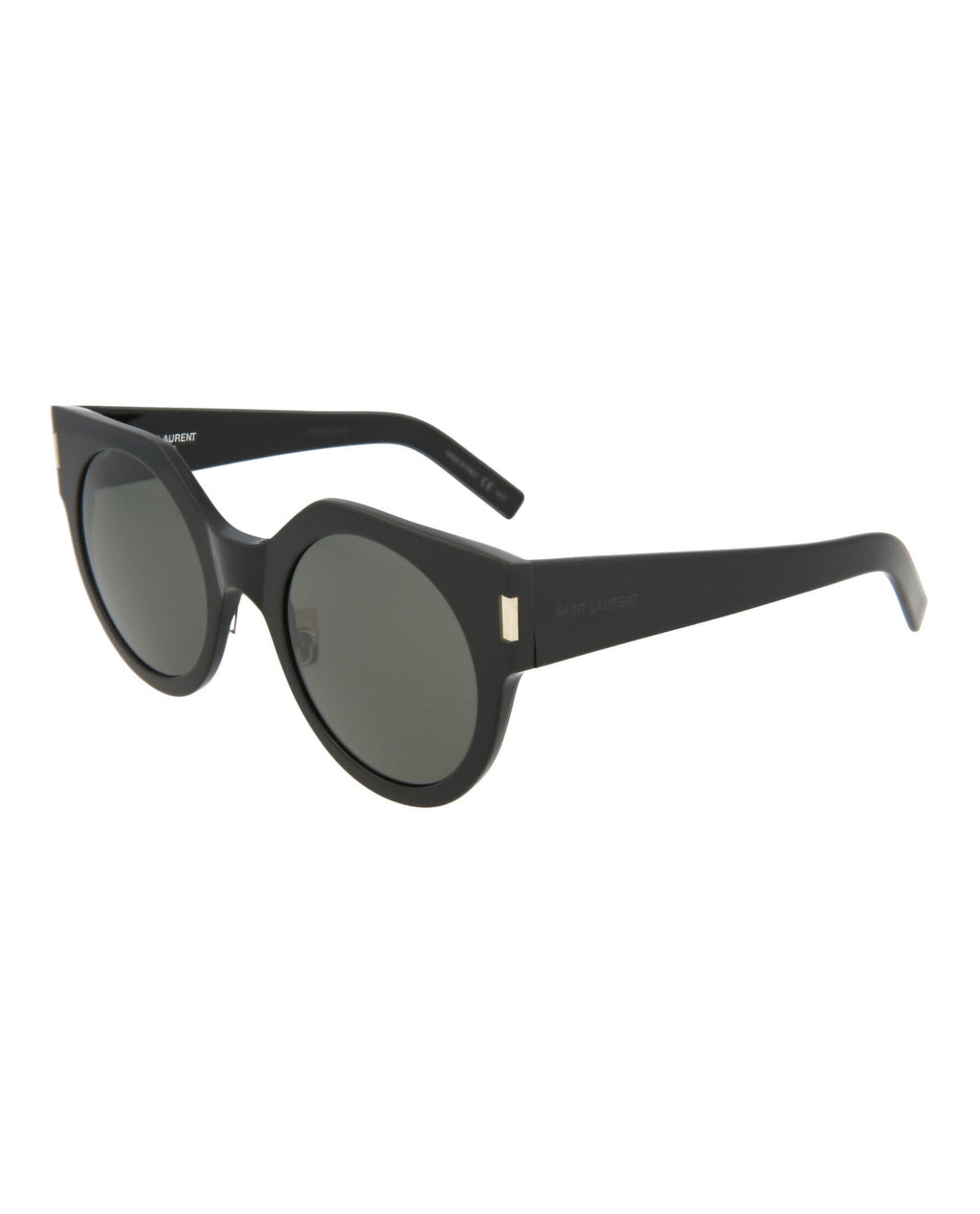Saint Laurent SL185SLIM 001 Round/Oval Sunglasses